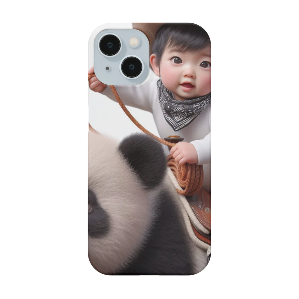 taka-kamikazeの赤ちゃんカウボーイ Smartphone Case