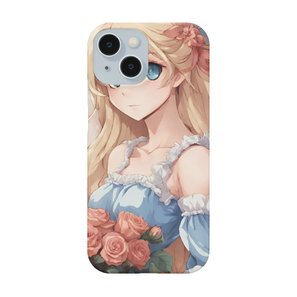 プリンゴブリンの花束バラ子さん Smartphone Case