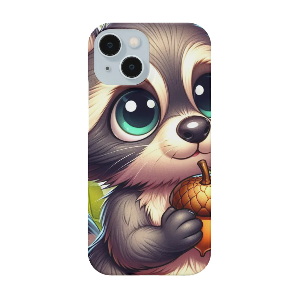 redpanda_pandaの会いたいなアライグマ スマホケース