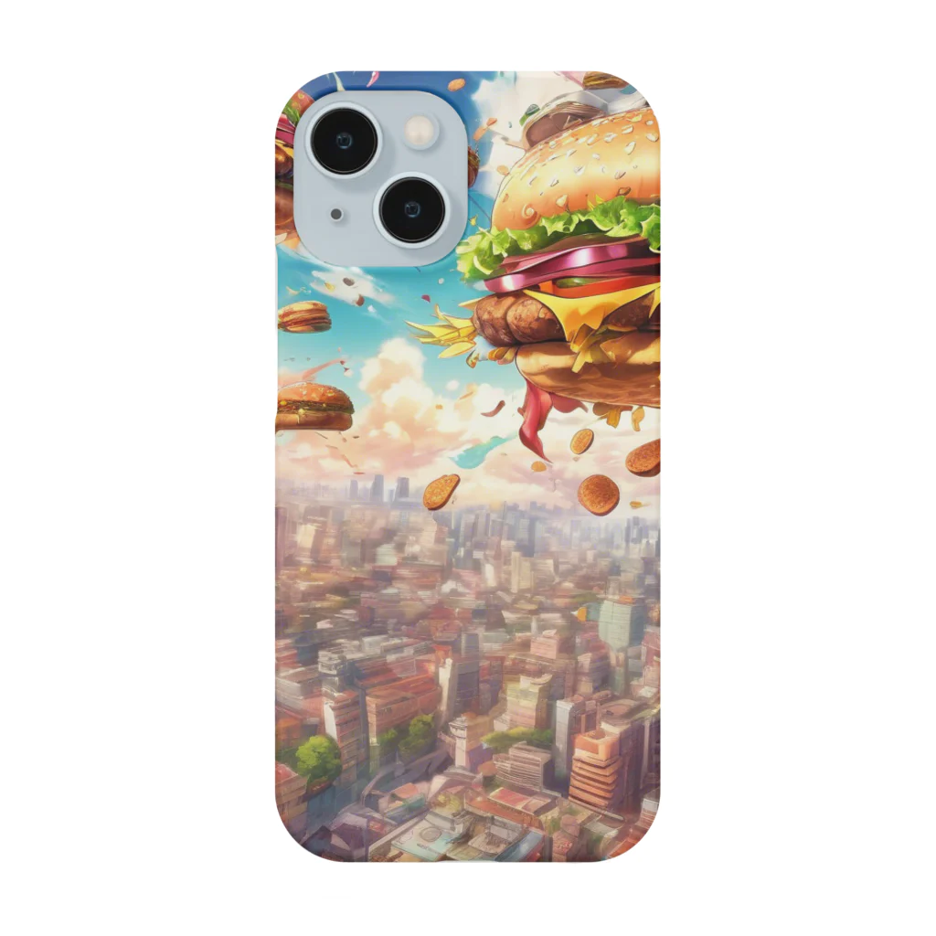 dirty warriorのSky burger Smartphone Case