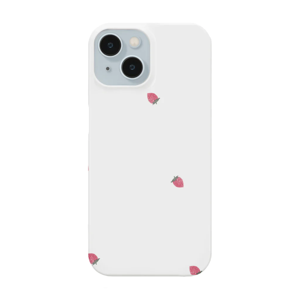 rilybiiの🍓 strawberry pattern . Smartphone Case