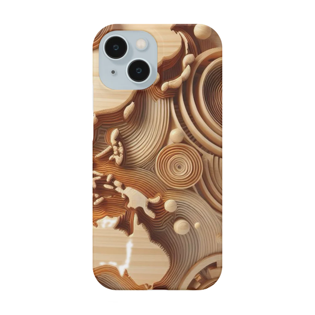 JUPITERの"Wooden Earth" スマホケース