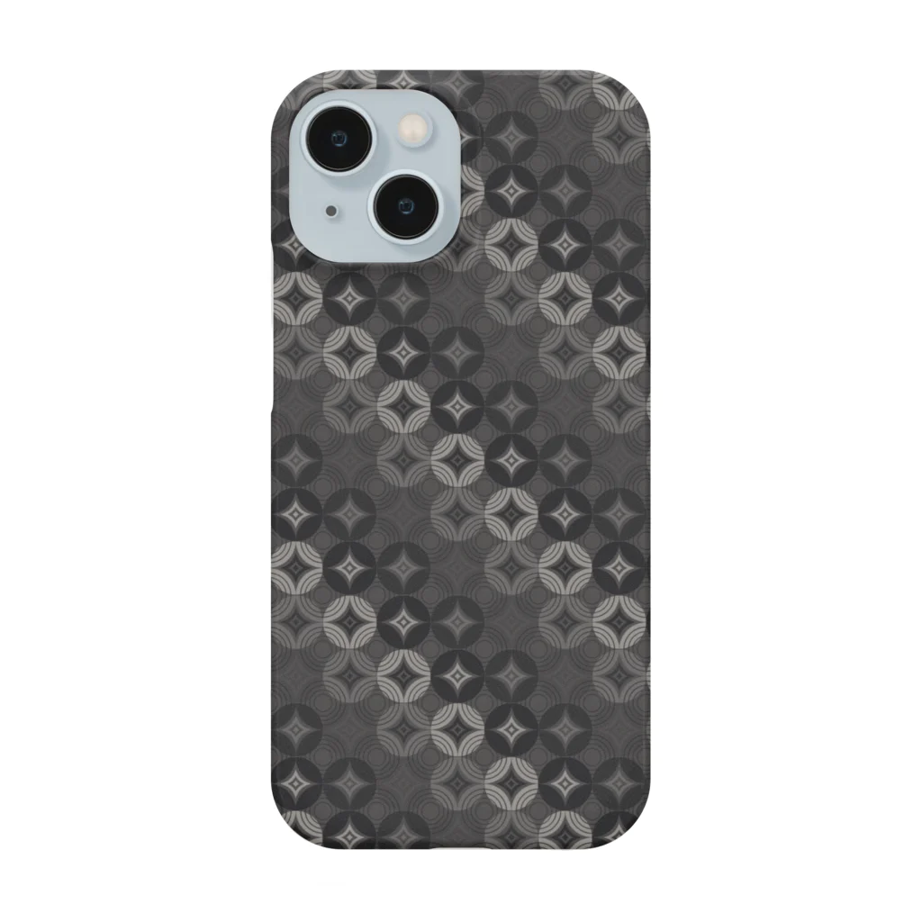 Pattern Bの【景星】鈍色 / 七宝 Smartphone Case