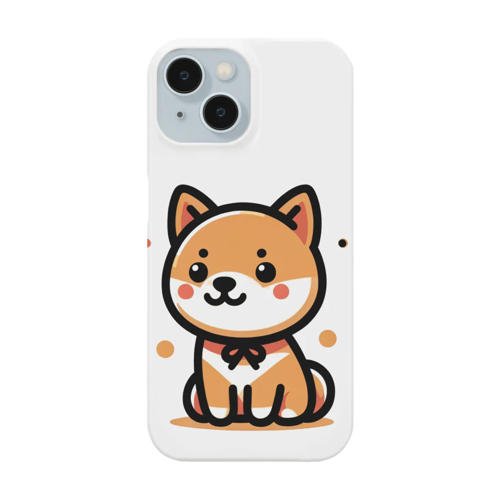 わんこグッズしょっぷcooの子犬の柴犬くん Smartphone Case