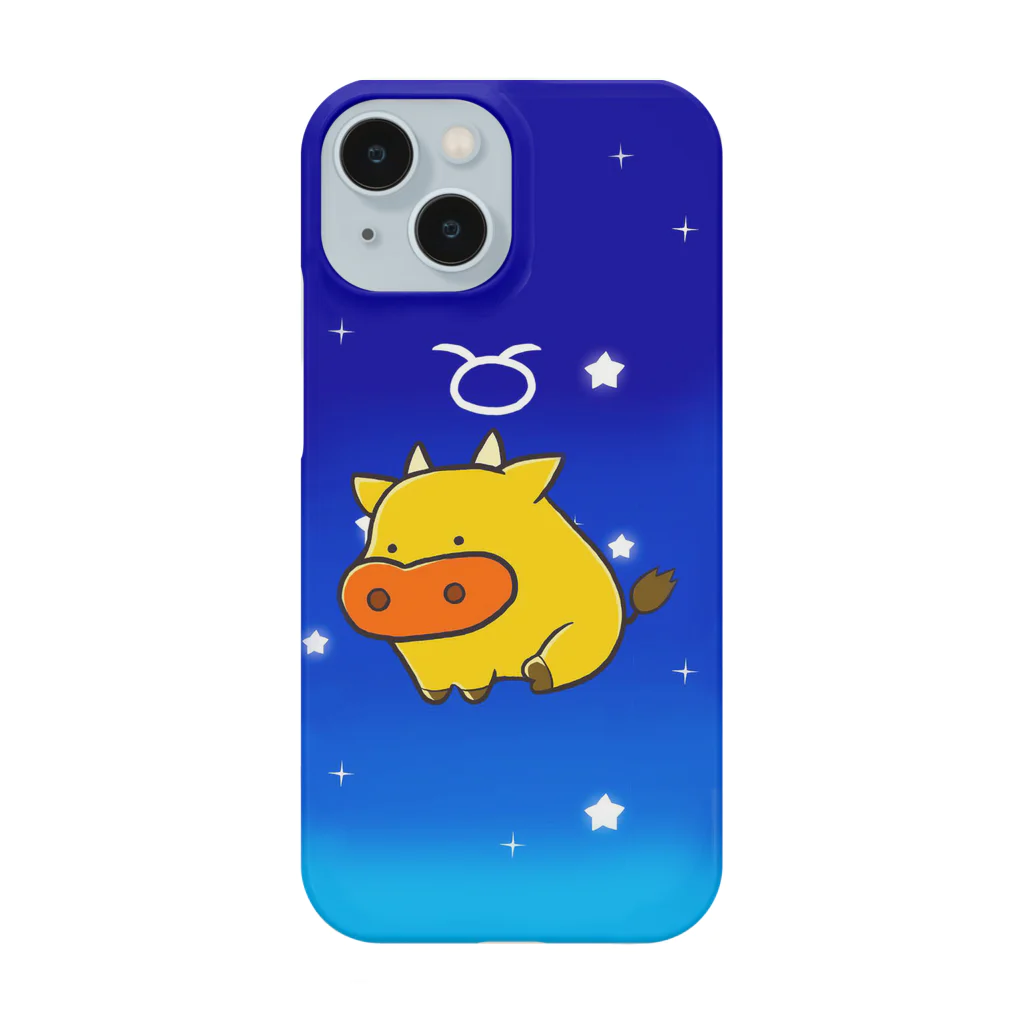 もふもふ堂の牡牛座のスマホケース Smartphone Case