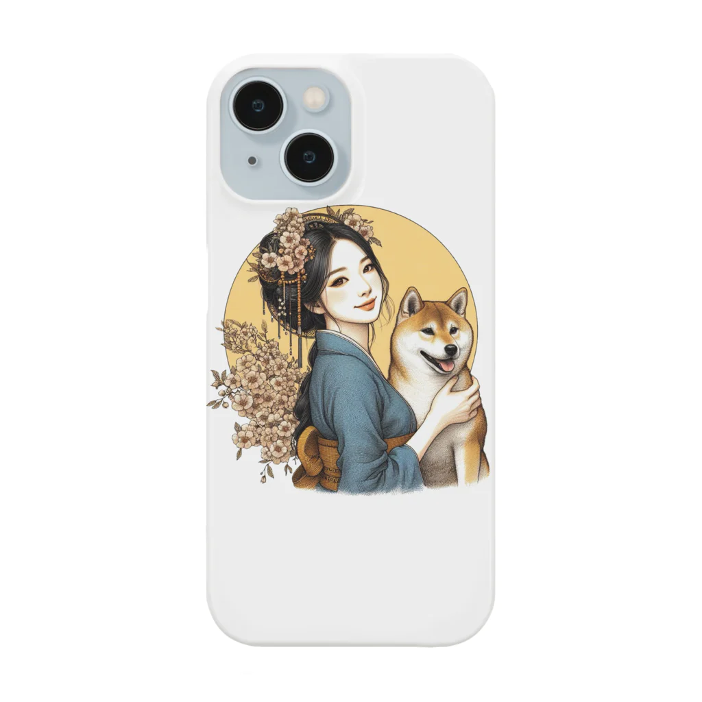 柴とか柴とか柴とか柴犬。の和美人としばいぬ。２ Smartphone Case