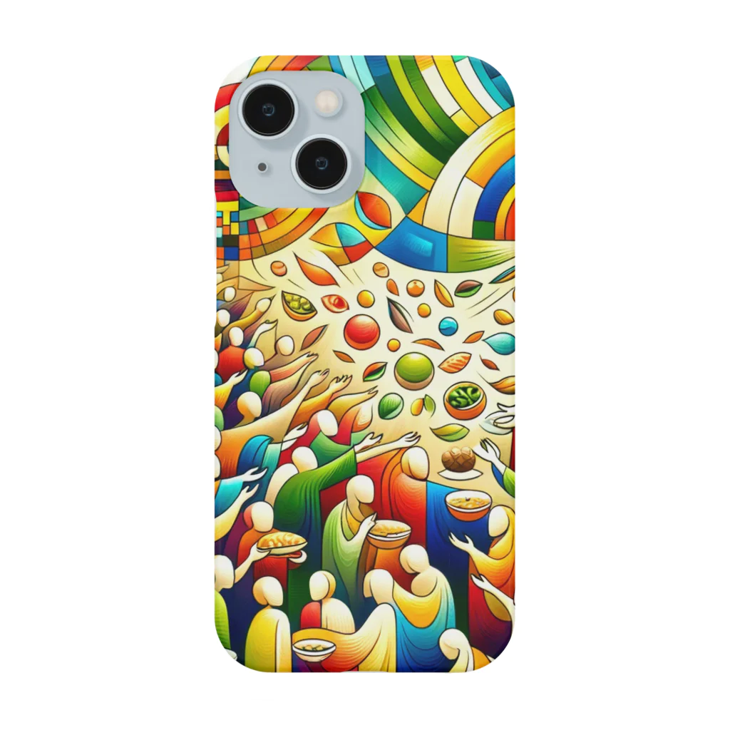 7no70の五千人の給食 Smartphone Case