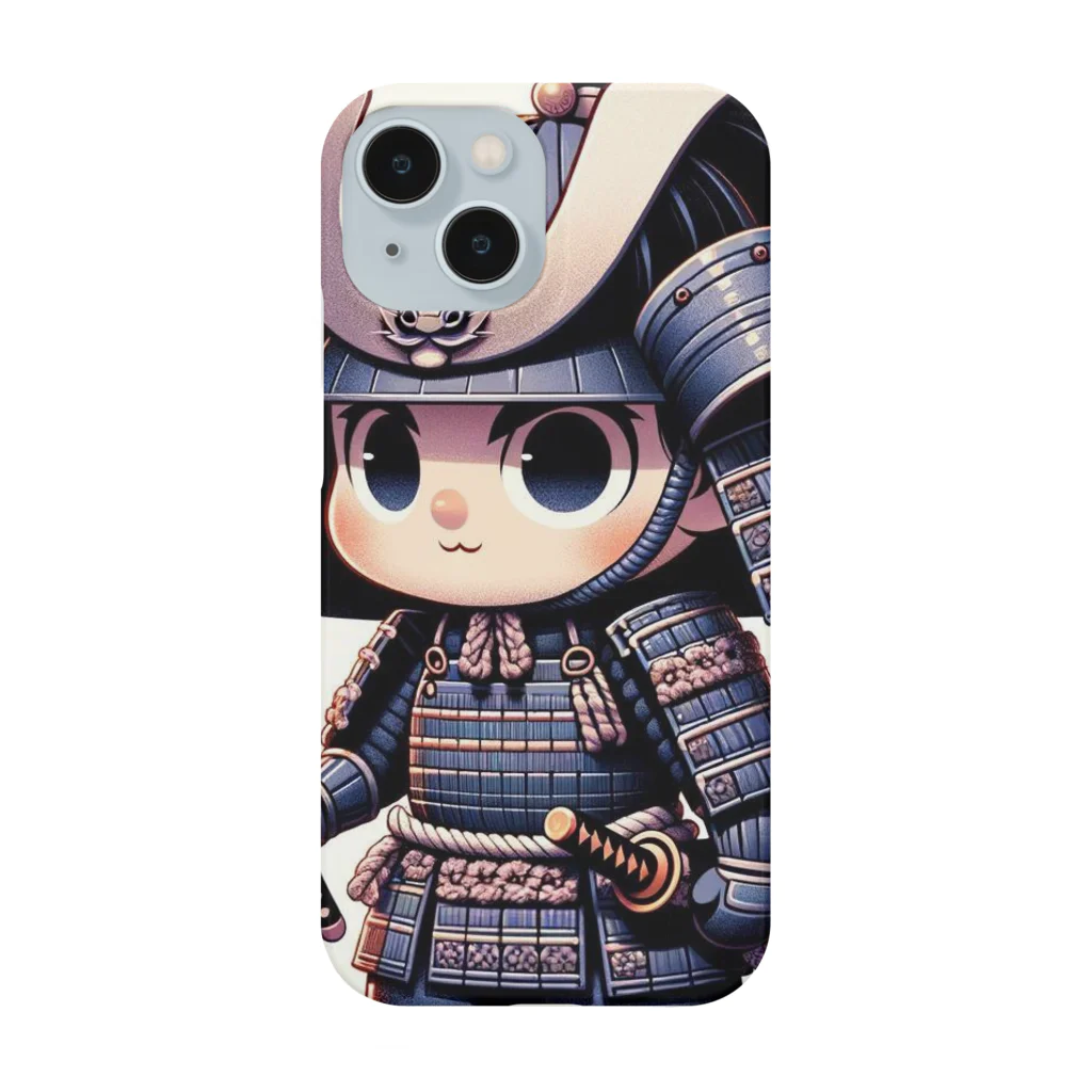 戦国時代マニアのデフォルメ島津義弘君 Smartphone Case