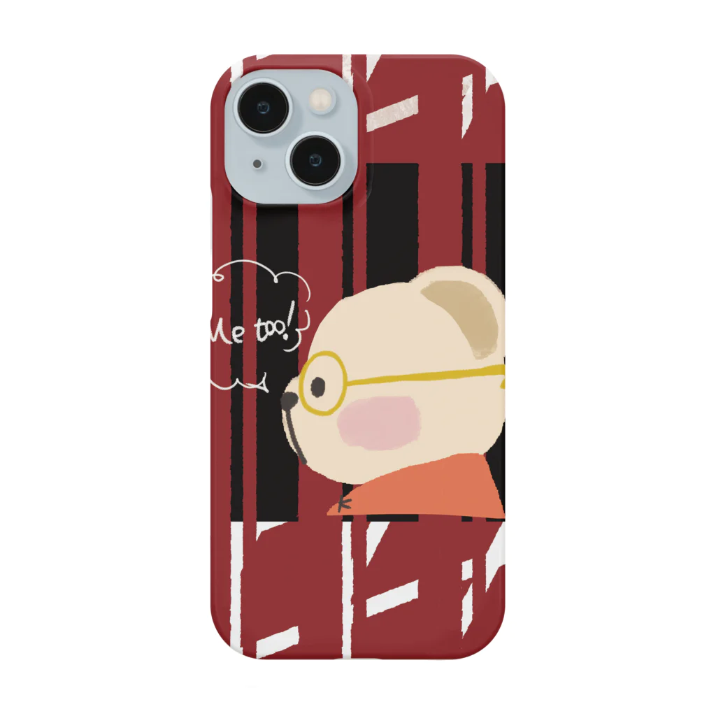 KUROのおみせのおしゃれなくま Smartphone Case