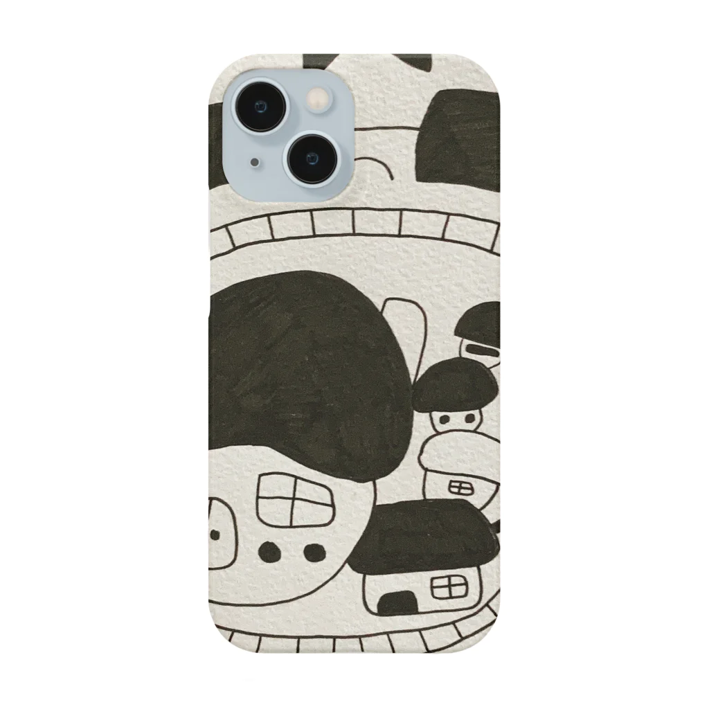 mojimojiのまるのみキノコくん Smartphone Case