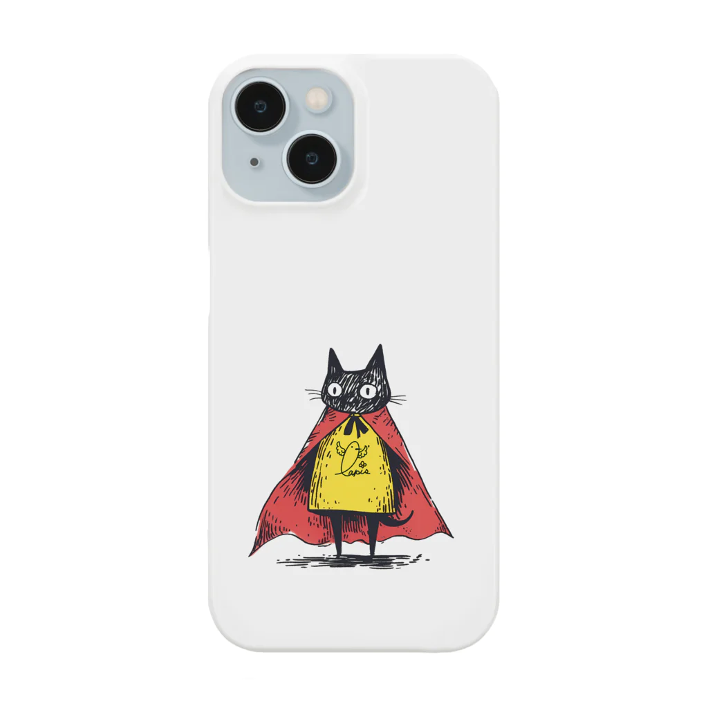 Lapis SHOPの黒猫ヒーロー Smartphone Case