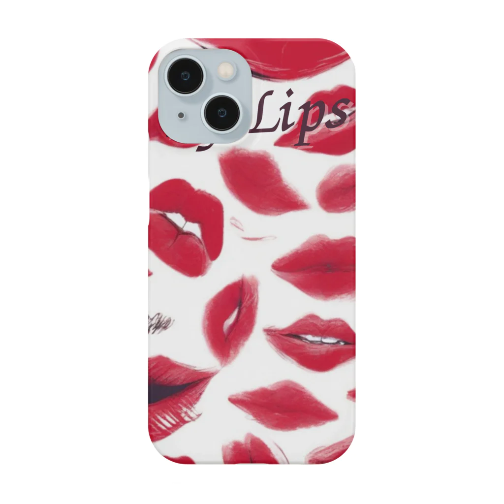 NaROOMのLove my Lips💗 Smartphone Case