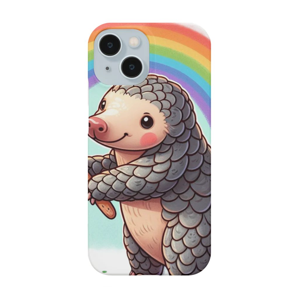 STOP POACHNGのPANGOLIN（センザンコウ） Smartphone Case