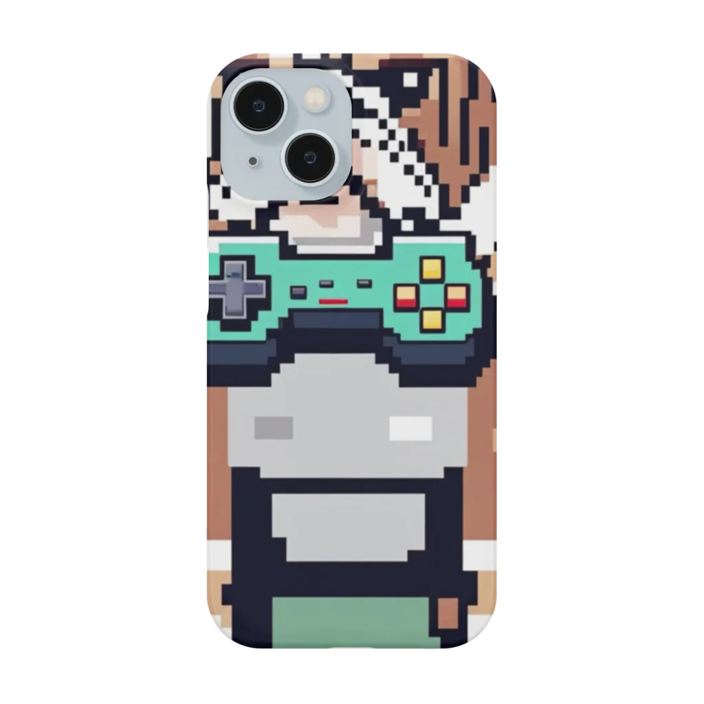 barisukaのゲーム中毒のブルドッグ Smartphone Case