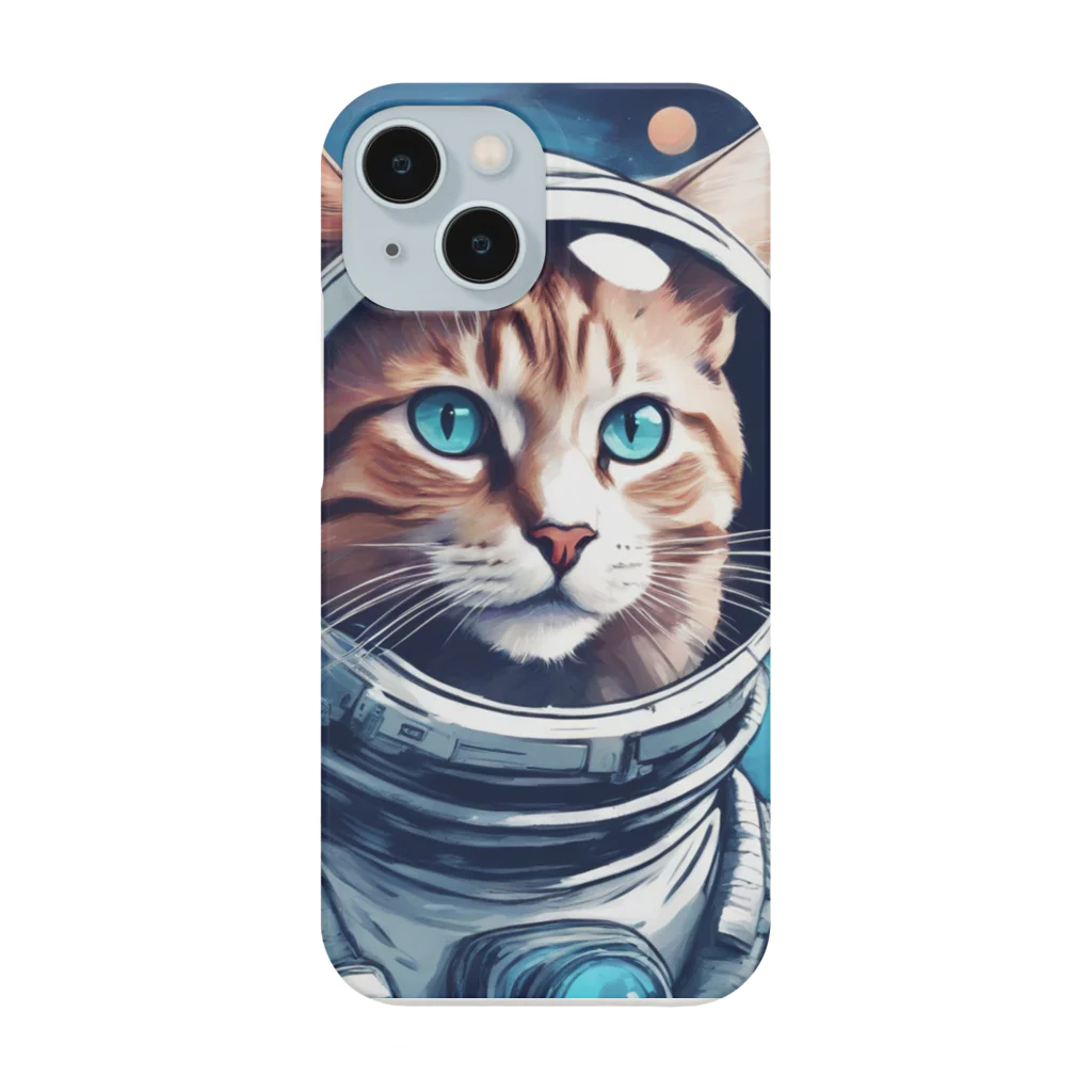 Enigma SHOPのspace cat スマホケース