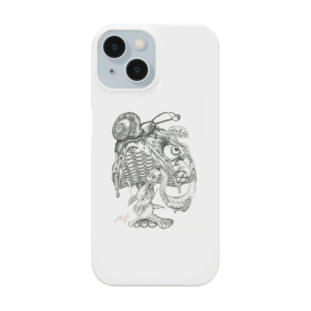 妖怪 水姫城-Yokai.Mizukijyo-ฅ^ơωơ^ฅ♡の『根古水ヒメの妖カイ画』8.カサバケ Smartphone Case