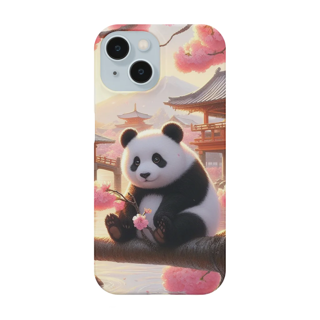 pandaloveの桜とぱんだ３ Smartphone Case