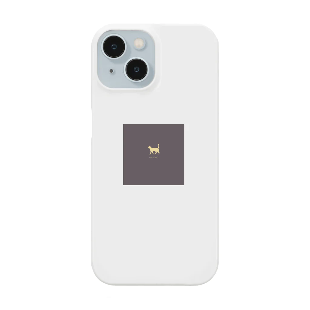 Design HarborのI love cat Smartphone Case