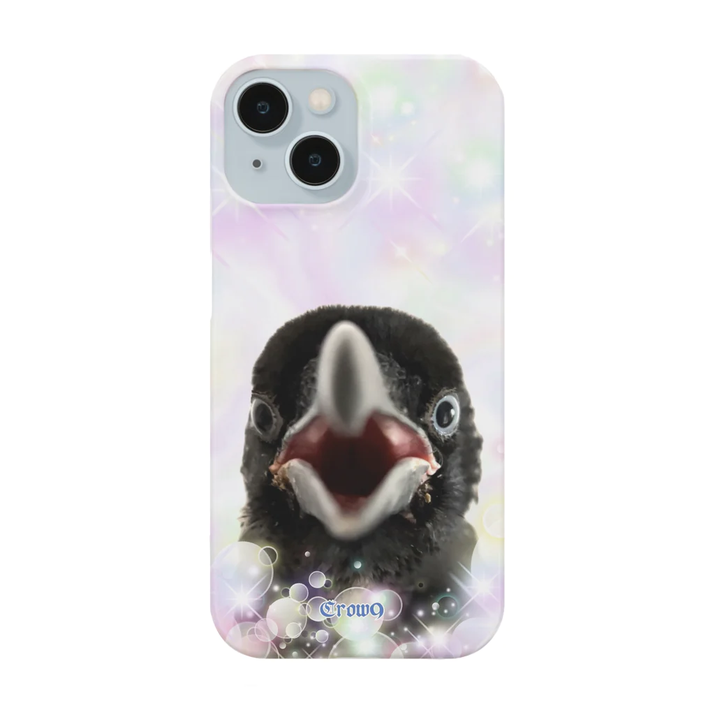 カラスのクッピのちびっ子カラス Smartphone Case