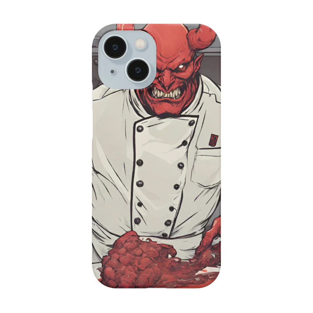 d-design-labのdevil's cookingグッズ Smartphone Case