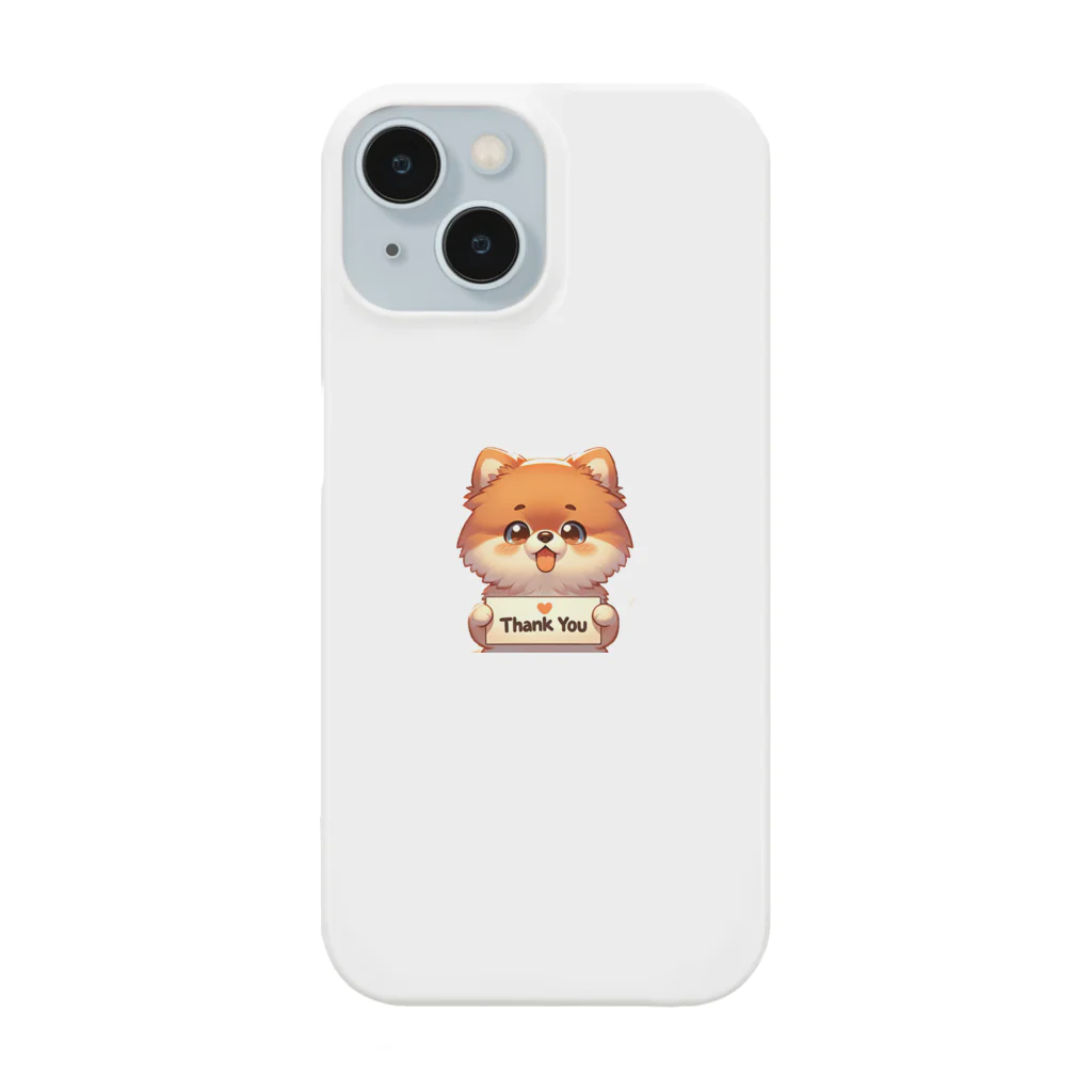 ぷるぱらの【ぽめちい】シリーズ （Thanks バージョン） Smartphone Case