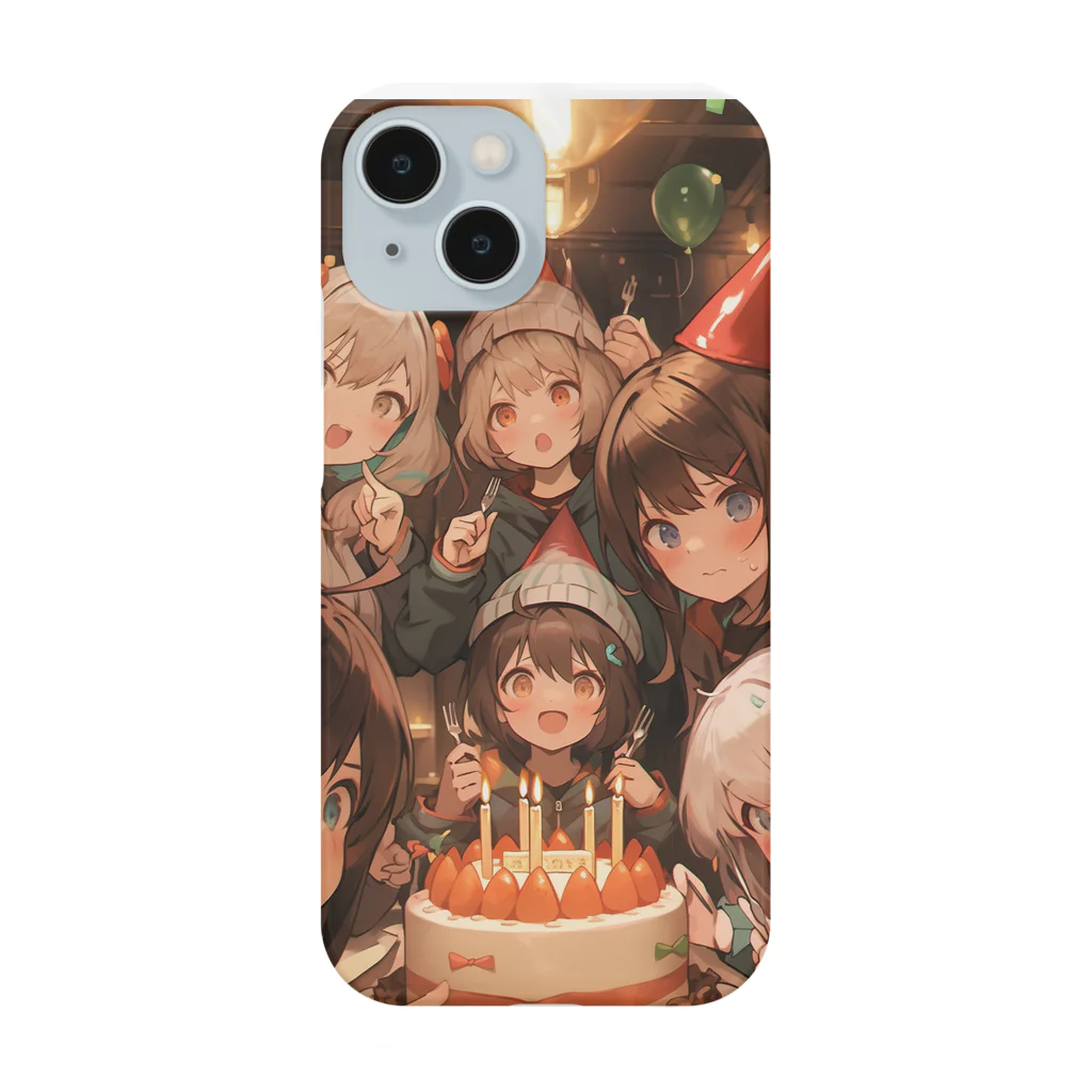 AQUAMETAVERSEの誕生日パーティーだ アメジスト 2846 Smartphone Case