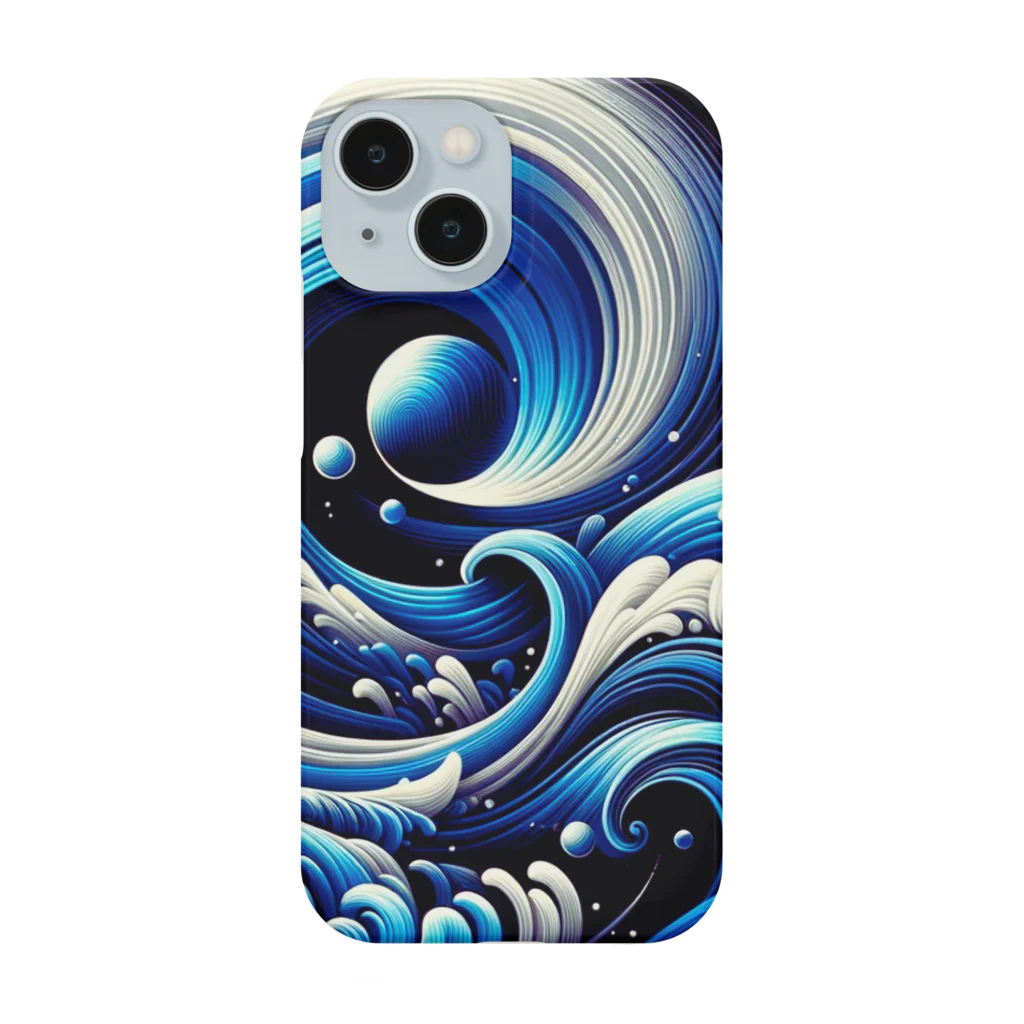 StarColorWaveの【三碧木星】guardian series “Aquarius” Smartphone Case