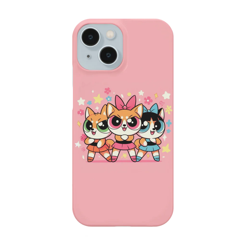 柴とか柴とか柴とか柴犬。のアニメ風なしばいぬ。 Smartphone Case