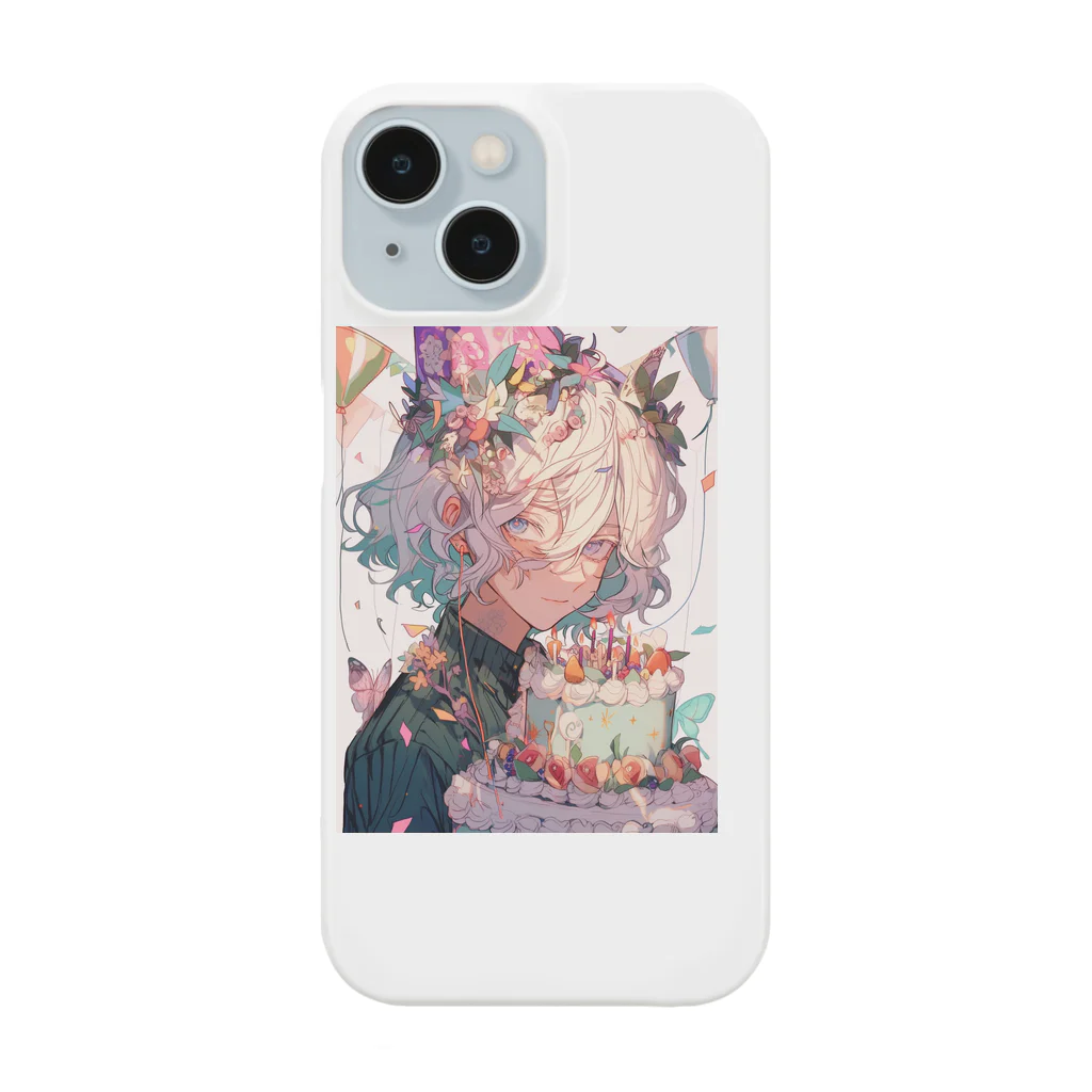 AQUAMETAVERSEのお祝いしましょ❣️ アメジスト 2846 Smartphone Case