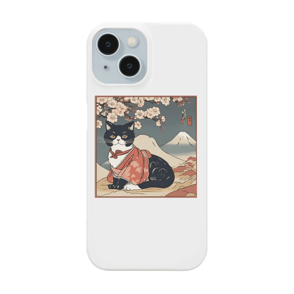 にゃんこグッズのにゃんこ浮世絵ニャン🎵 Smartphone Case