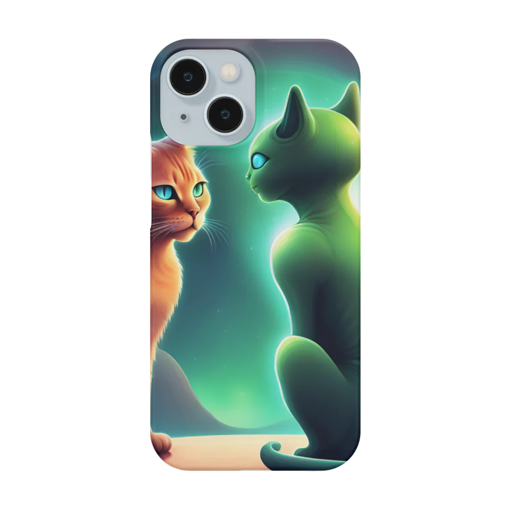 suguru12のキャット&宇宙猫 Smartphone Case