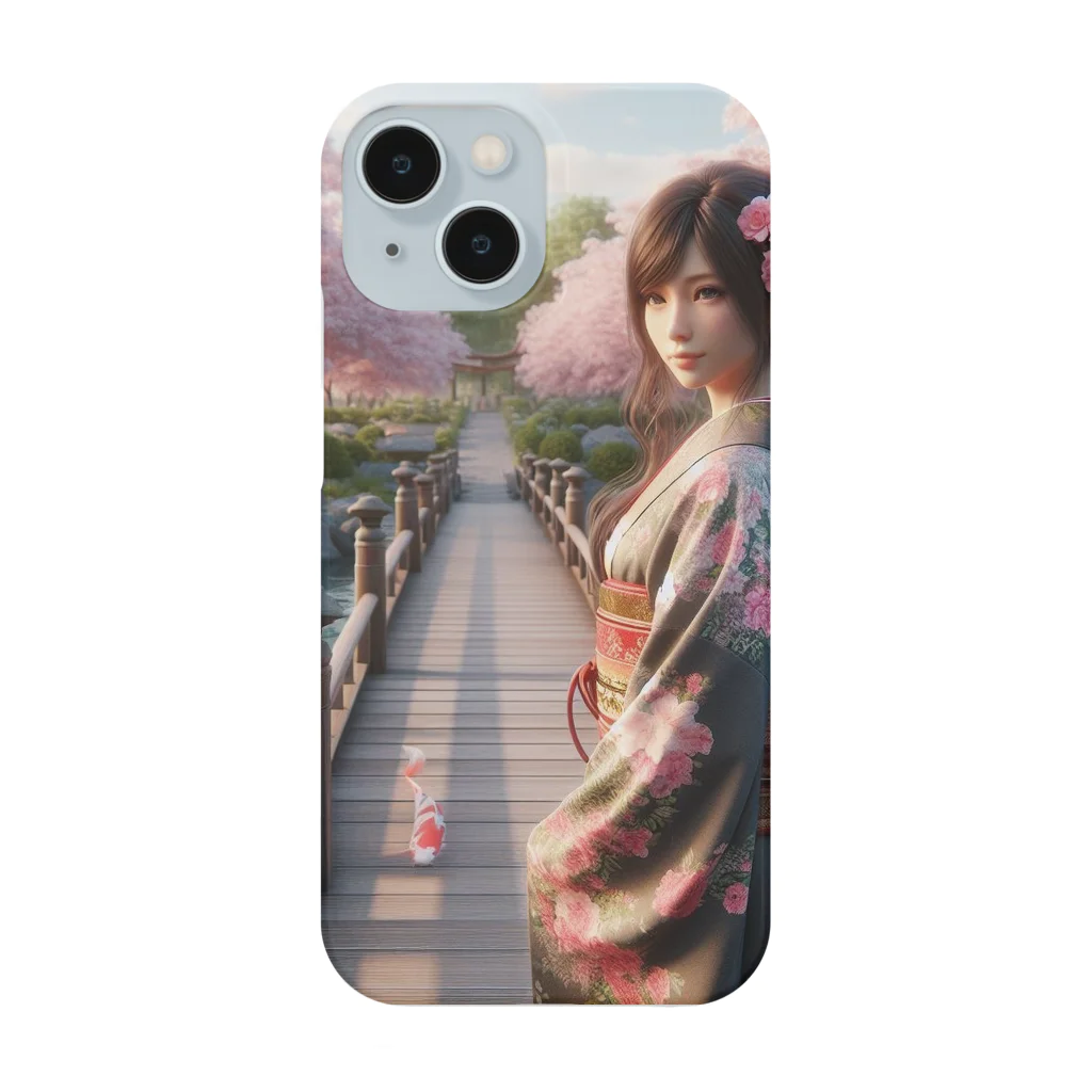 pimo244の和服美人 Smartphone Case