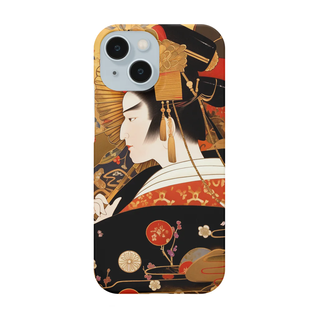 AQUAMETAVERSEの聖徳太子絵伝金蒔絵　Tomoe bb 2712 Smartphone Case