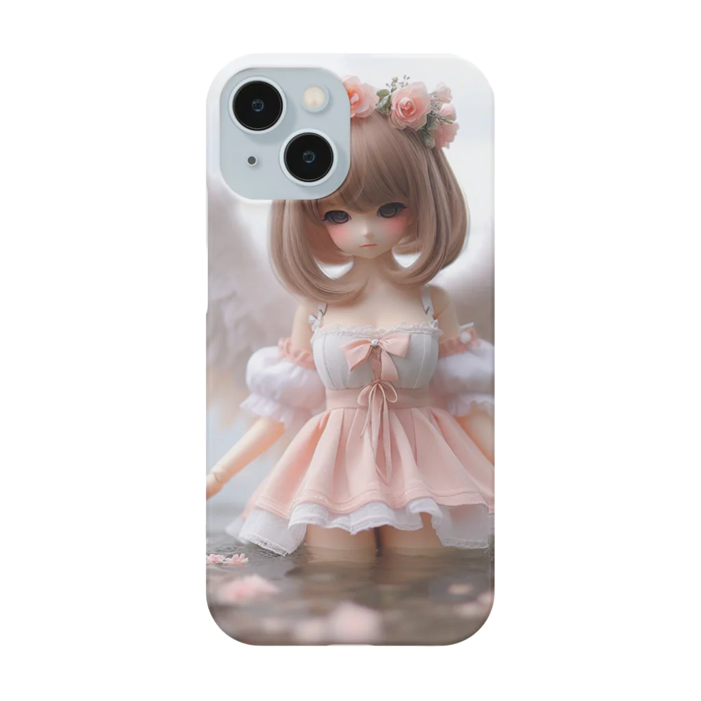 白銀雪兎の水面の天使No.9 Smartphone Case