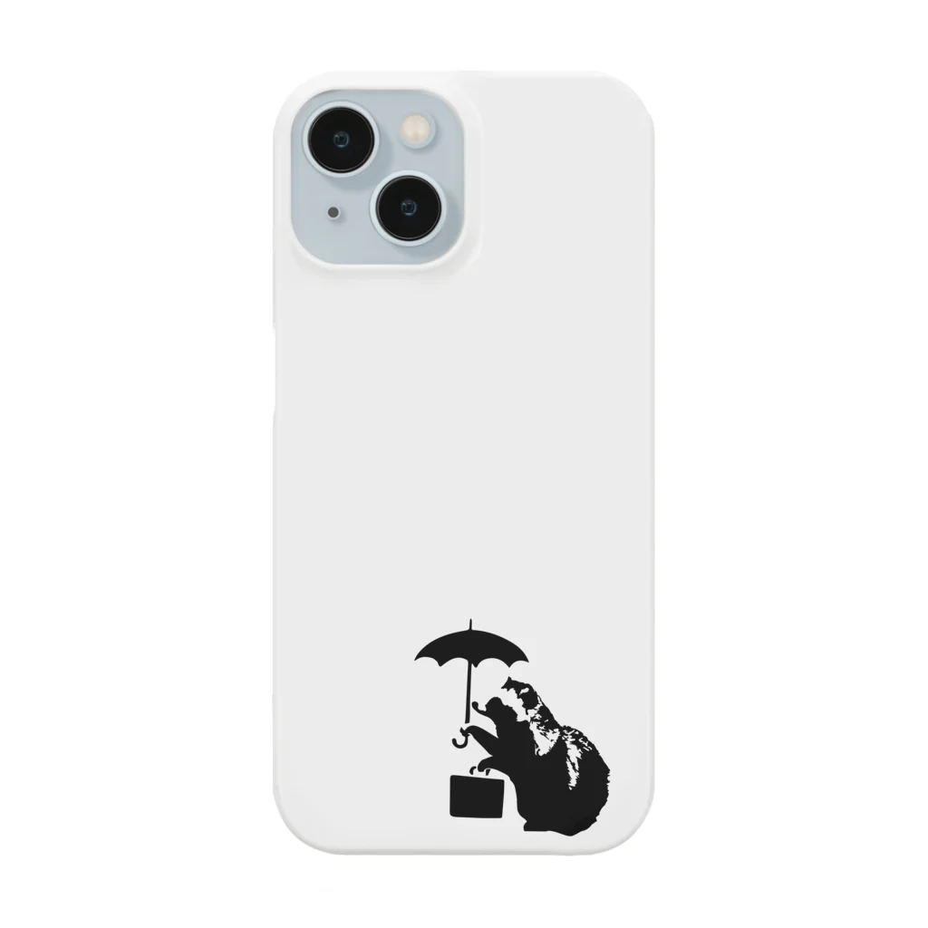 有限会社サイエンスファクトリーのUmbrella Tanuki Smartphone Case