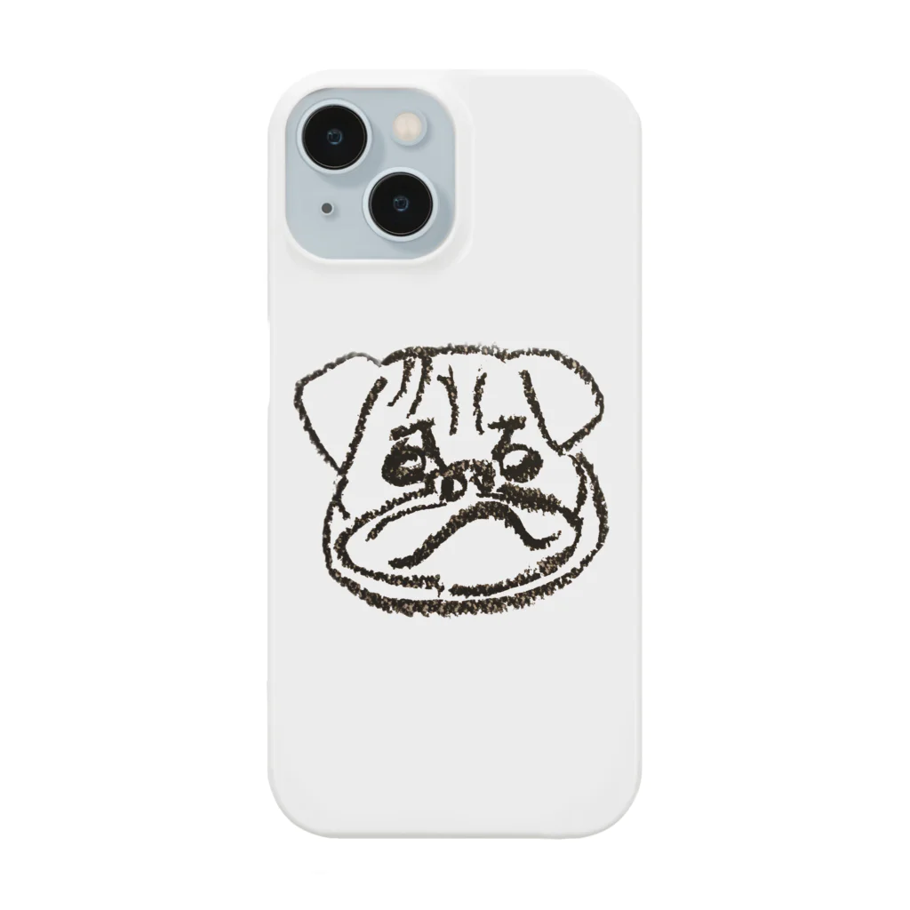 らくがきクレヨンのらくがきイヌくん Smartphone Case