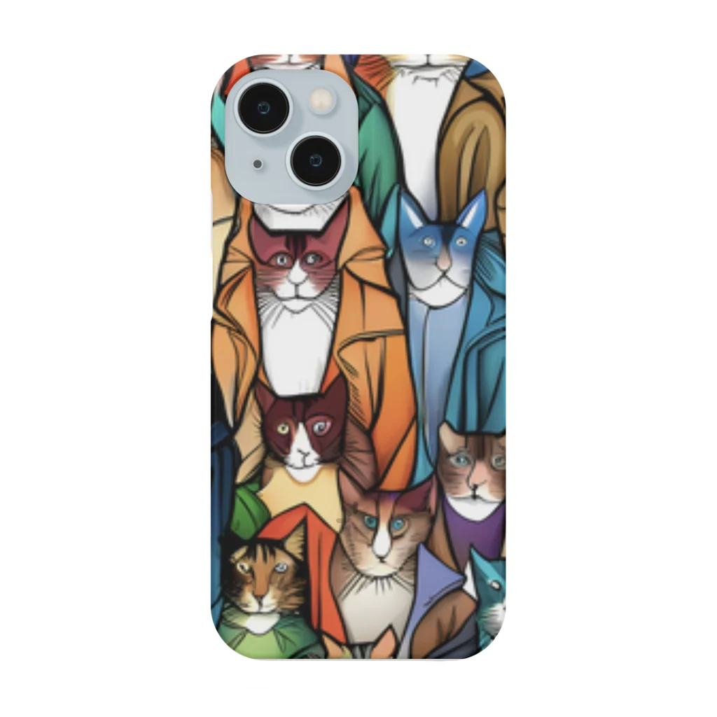 PAC (ポップアートキャット）のPAC (ポップアートキャット) Smartphone Case