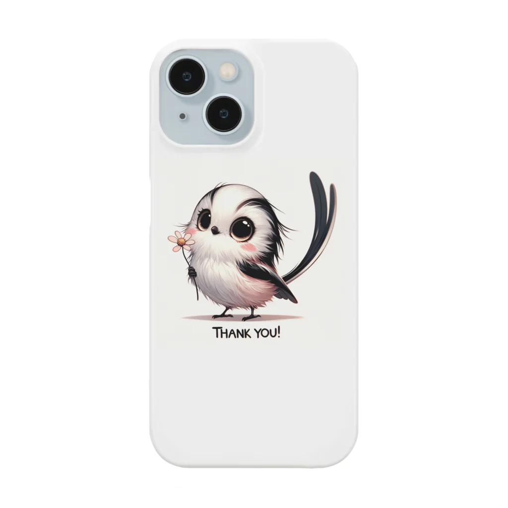 mimikkyu322のLong-tailed Tit  Smartphone Case