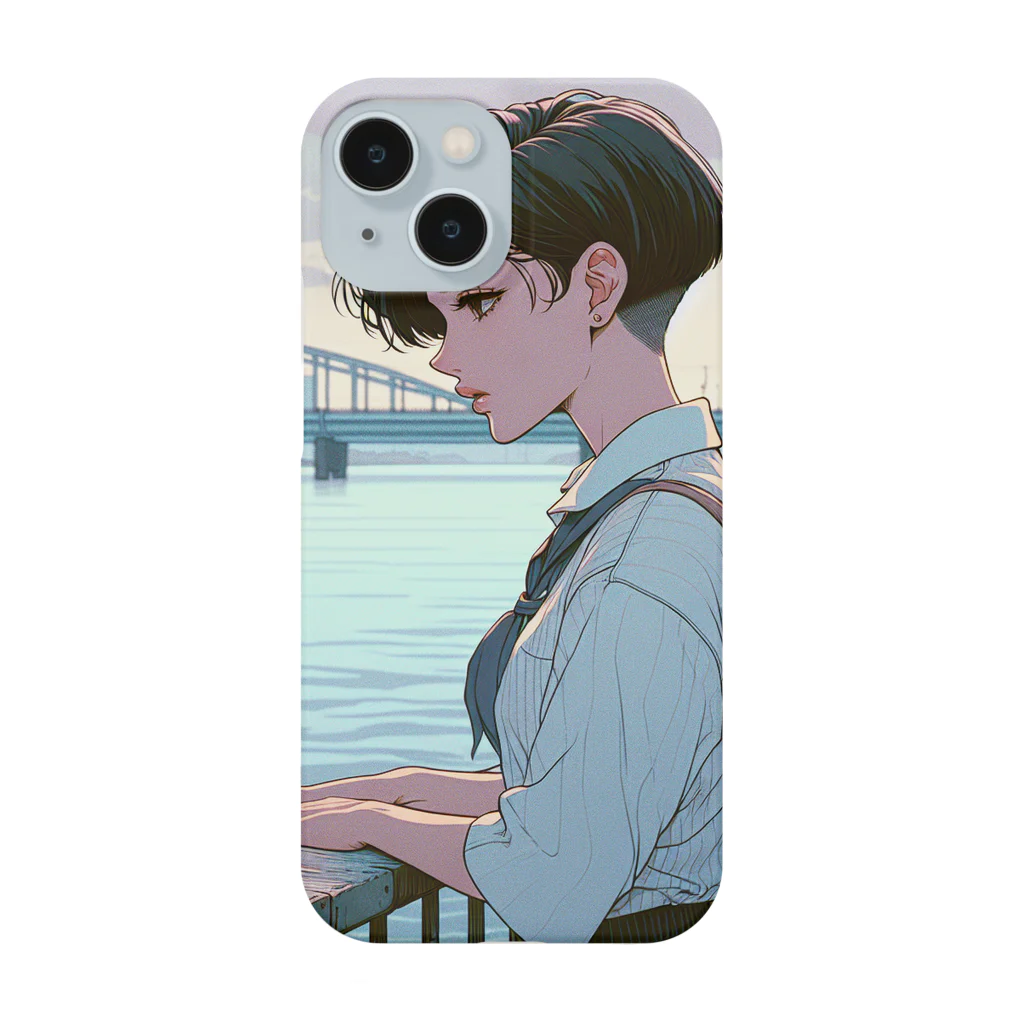 Riona_112の都会女子 Smartphone Case