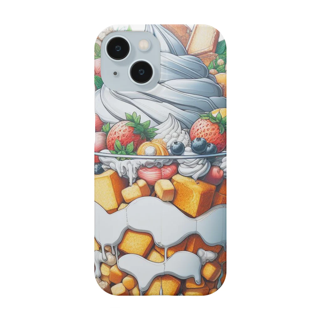 こんばにやのデカパフェ Smartphone Case