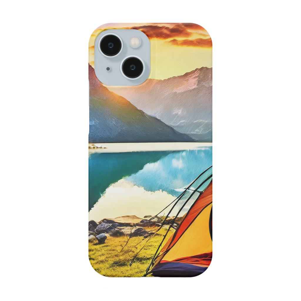 Kz_25@アウトドアーのキャンプファッション -Sunrise- Smartphone Case