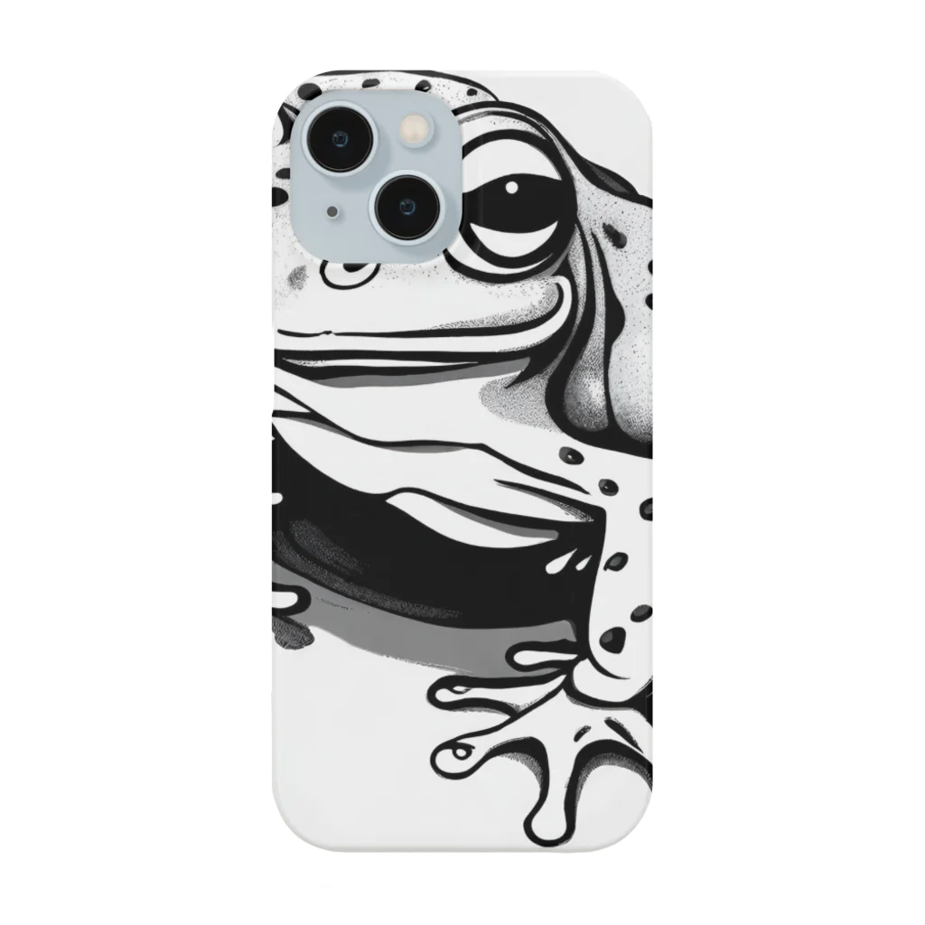 larva_frogのfrog Smartphone Case