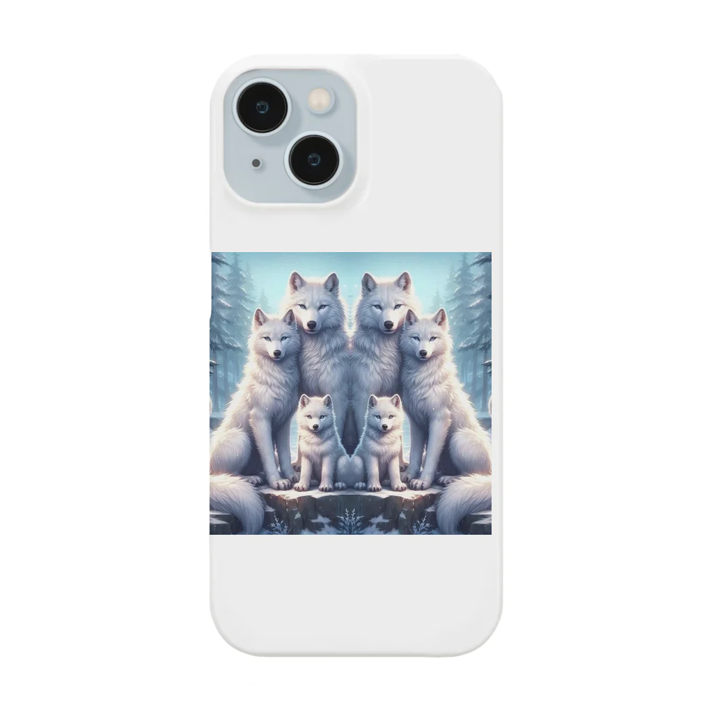 SWQAのオオカミファミリー Smartphone Case