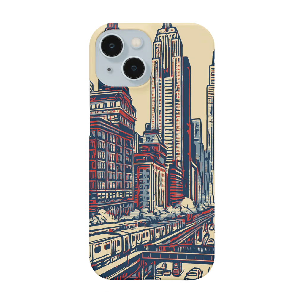 MONAKA DESIGNSの urban landscape スマホケース