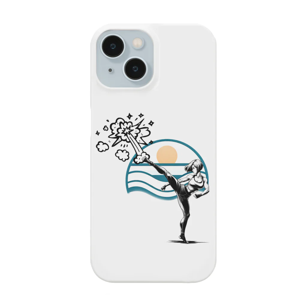 Namataのkick something up Smartphone Case