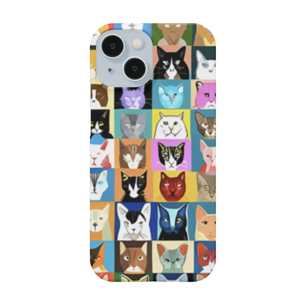 PAC (ポップアートキャット）のPAC (ポップアートキャット ) Smartphone Case