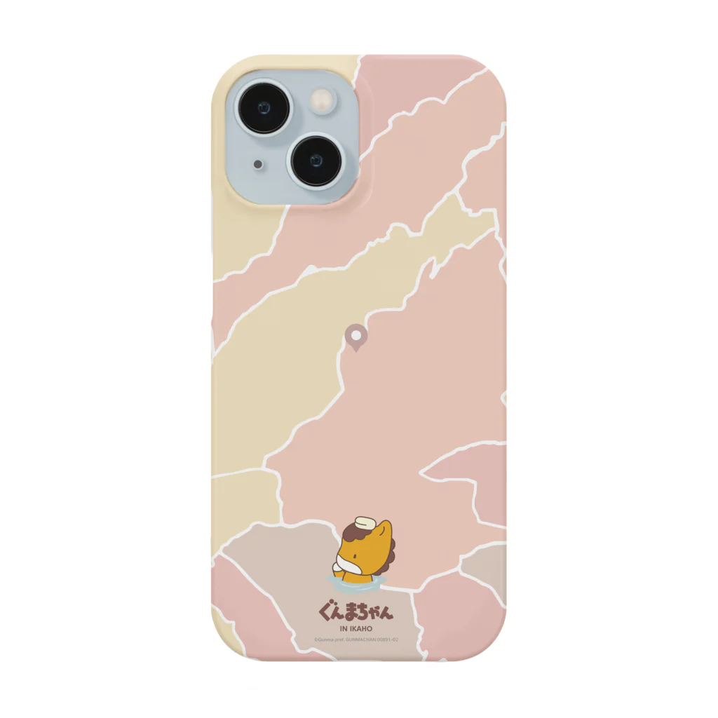 ぐんまちゃんオリジナル地図グッズのぐんまちゃん×伊香保スマホケース Smartphone Case