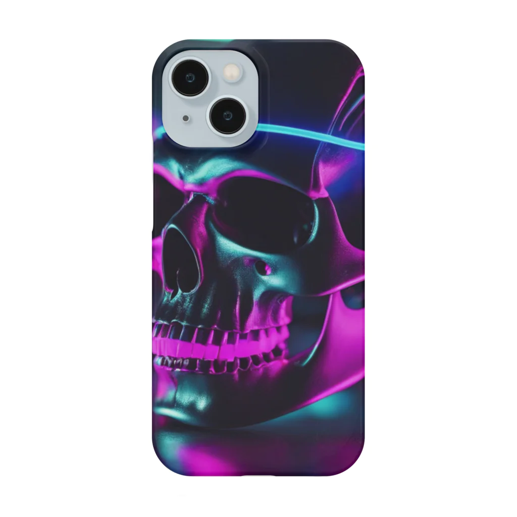 dai-K56のcyber skull スマホケース