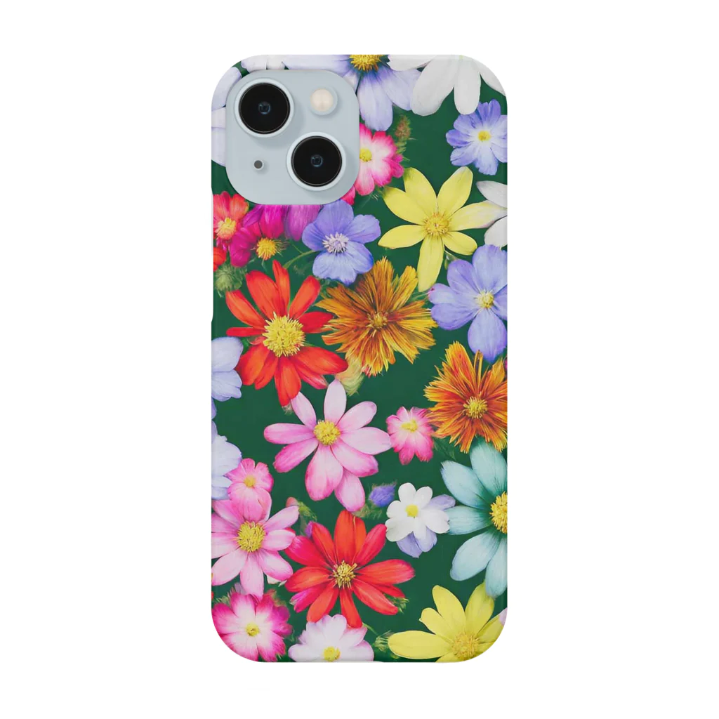 癒し屋太郎shop hausuの花ざかり Smartphone Case