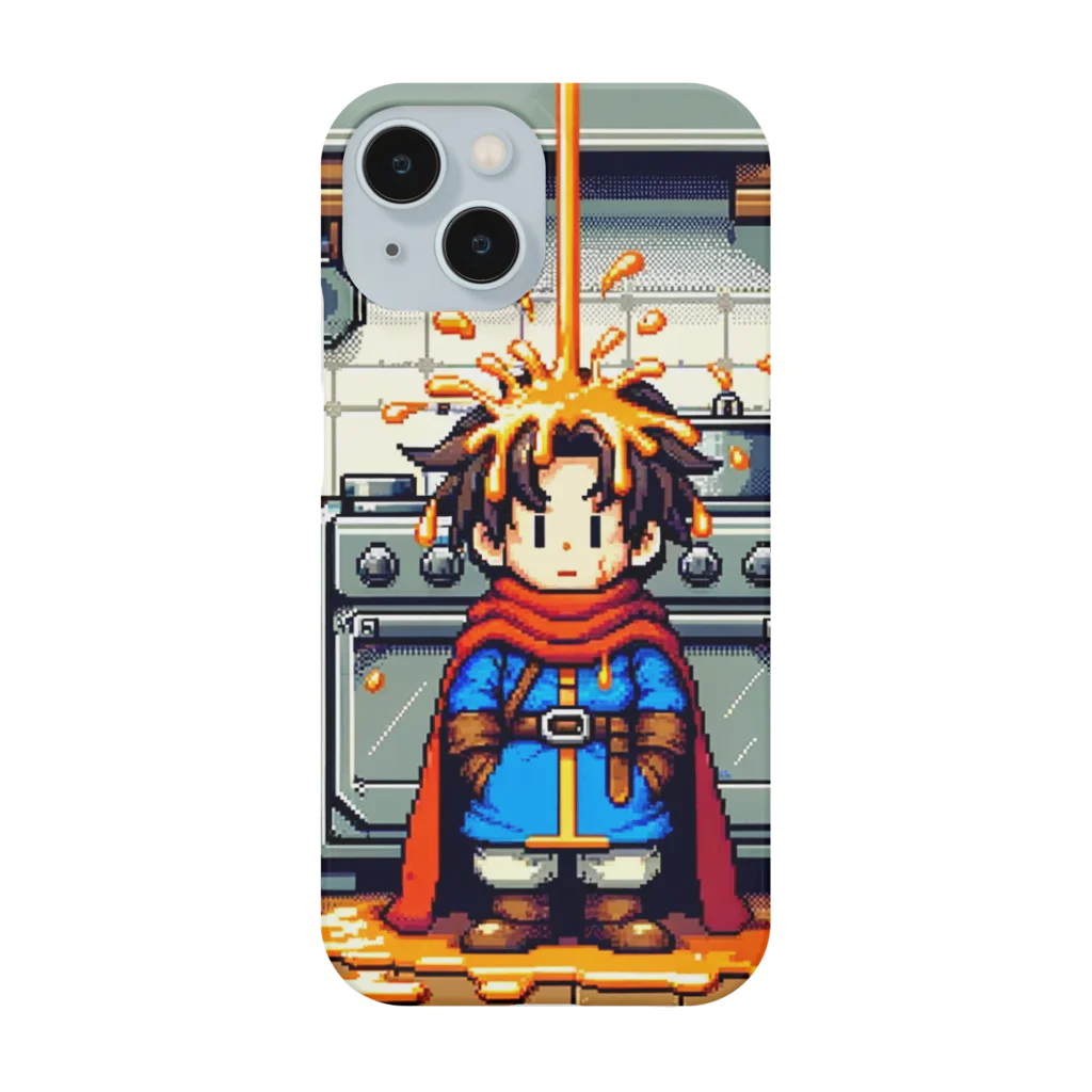 勇者@PixelArtの勇者「料理完成？」 Smartphone Case